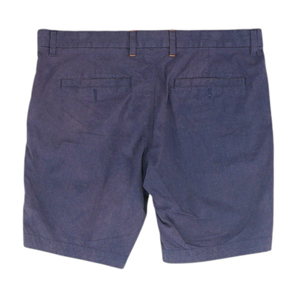 Purple Print Chino Shorts