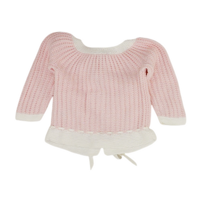 Pink Cardigan Sweater