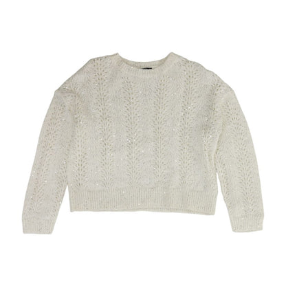 White Crewneck Sweater