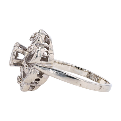 3/8 ctw 14K White Gold Diamond Fashion Ring
