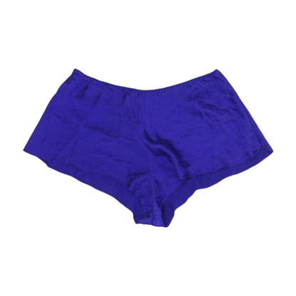 Vintage Blue Solid Pajama Bottom