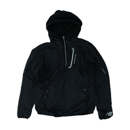 Black Solid Active Jacket