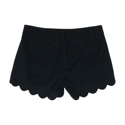 Black Solid Chino Shorts