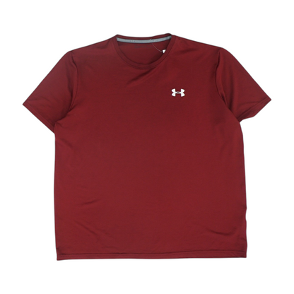 Red Solid Active T-Shirt