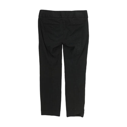 Black Solid Pants