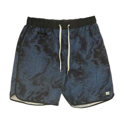 Blue Graphic Active Shorts