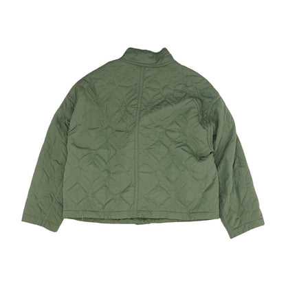 Green Solid Bomber Jacket