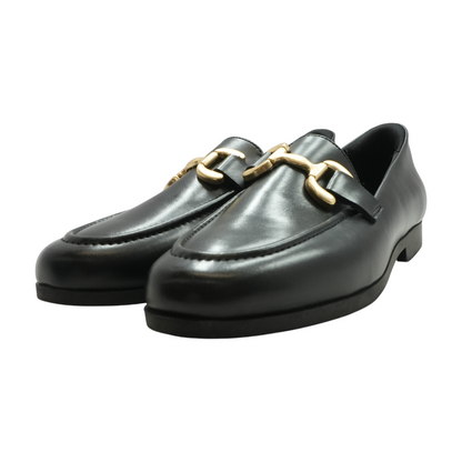 Black Slip-On Flats