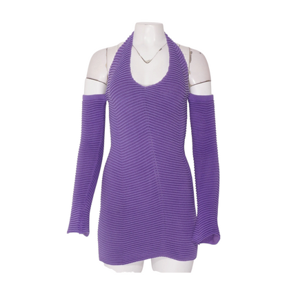 Purple Mini Dress