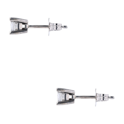 1/3 ctw 14K White Gold Diamond Stud Earrings