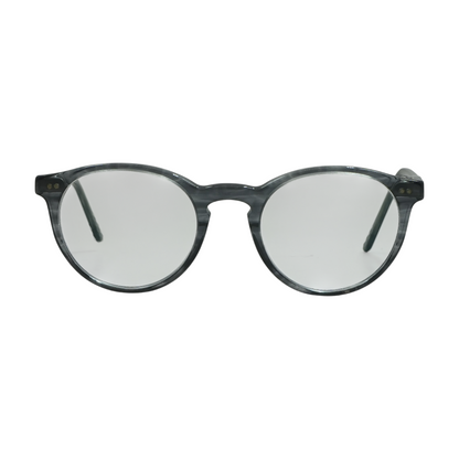 Charcoal Polo 2083 Round Prescription Eyewear