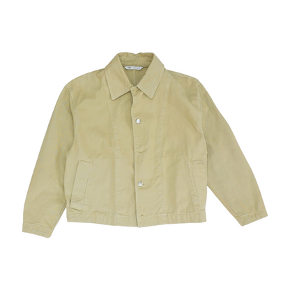 Khaki Solid Jacket