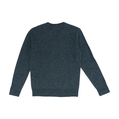 Gray Solid Pullover Sweater