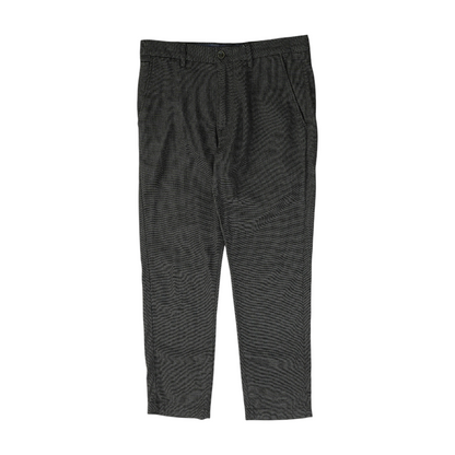 Gray Polka Dot Regular Pants