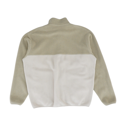 Beige Color Block Jacket