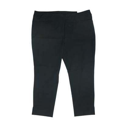 Black Plus Slim Pants