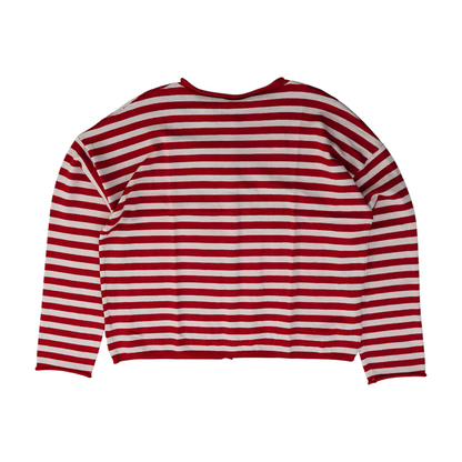 Red Striped Button Down