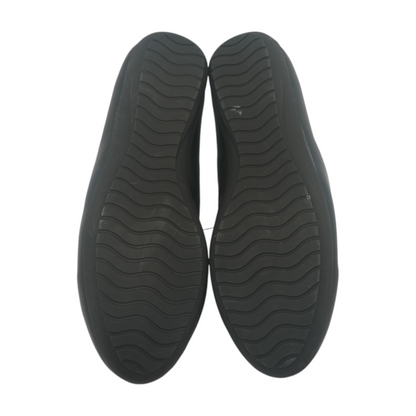 Black Slip-On Flats