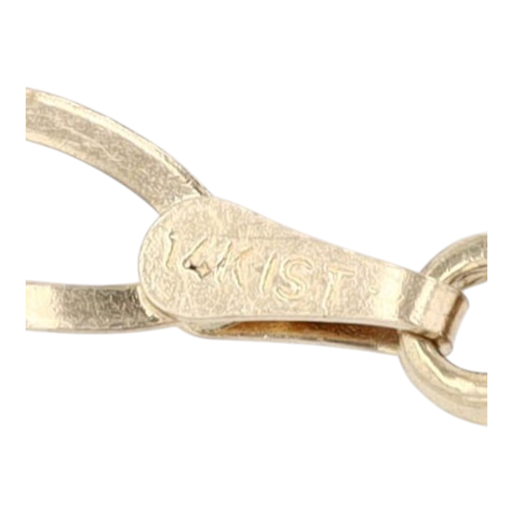 14K Yellow Gold Chain Bracelet