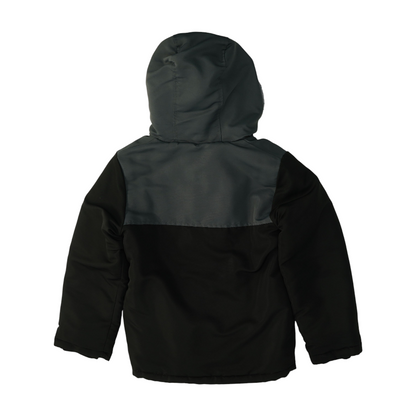 Gray Color Block Jacket