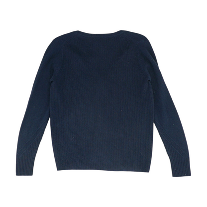 Navy Cardigan Sweater