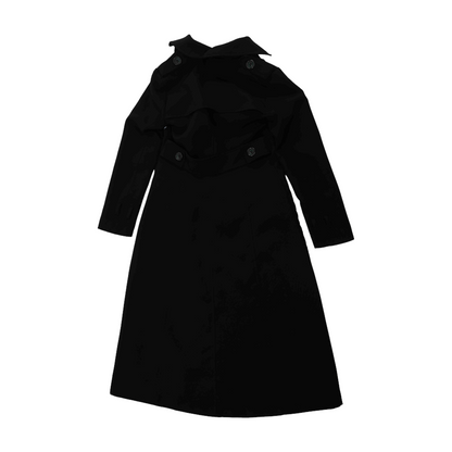 Black Solid Coat