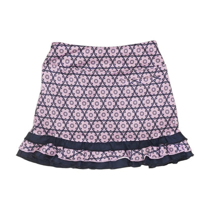 Purple Floral Skort Skirt