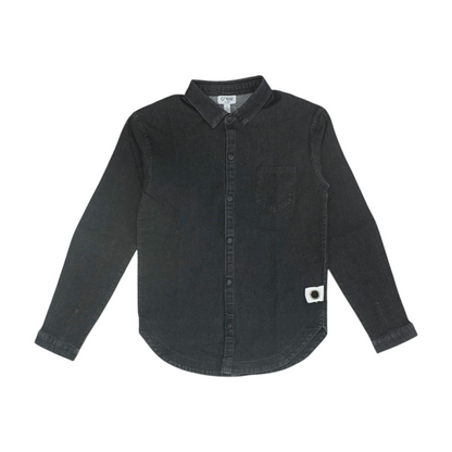 Black Long Sleeve Button Down