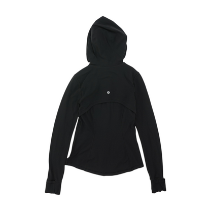 Black Solid Active Jacket