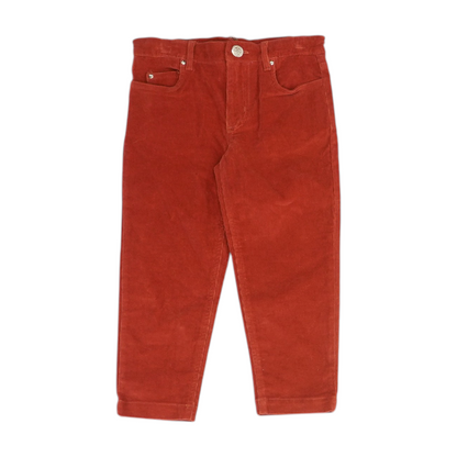 Burgundy 5-Pocket Pants