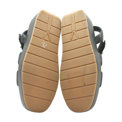 Black Flat Sandals