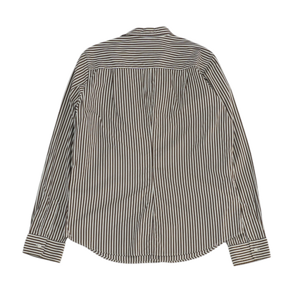 Brown Striped Button Down
