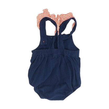 Marie Nicole Navy Sleeveless One-Piece – Image 2