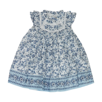 Blue Floral Dress