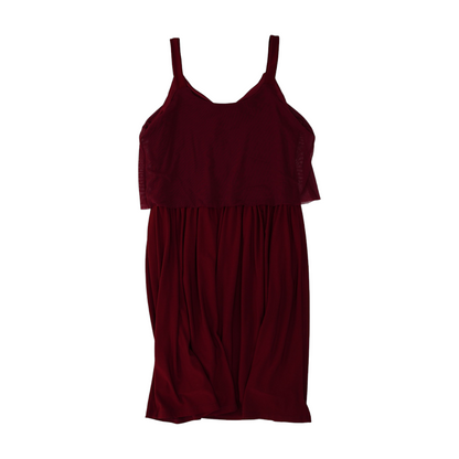Maroon Dress