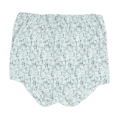 Ivory Polka Dot Cropped Blouse