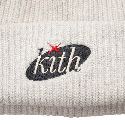 Light Heather Gray Chunky Cotton Mia FW24 Beanie