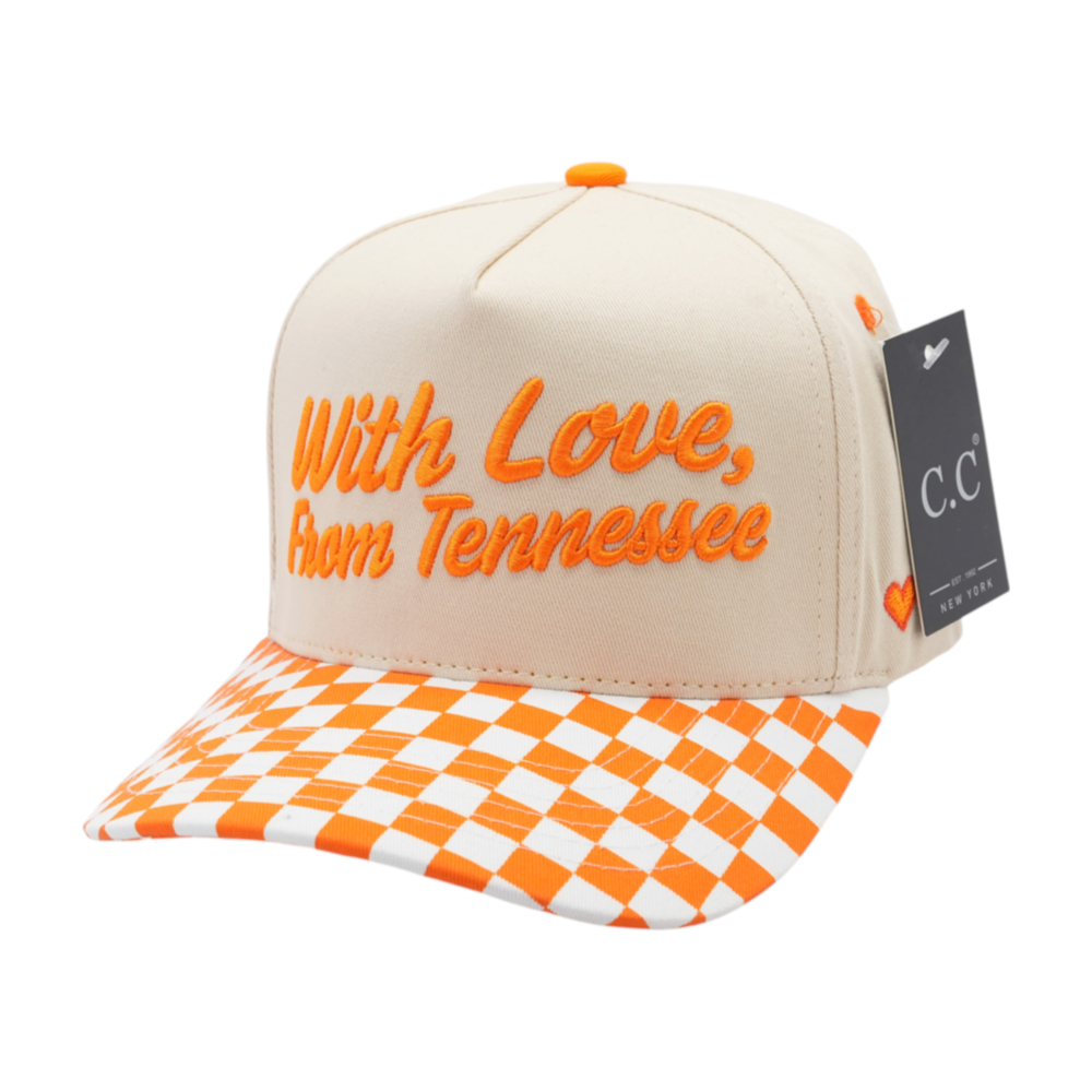 C.C Orange Tennessee Vols Ballcap – Image 2