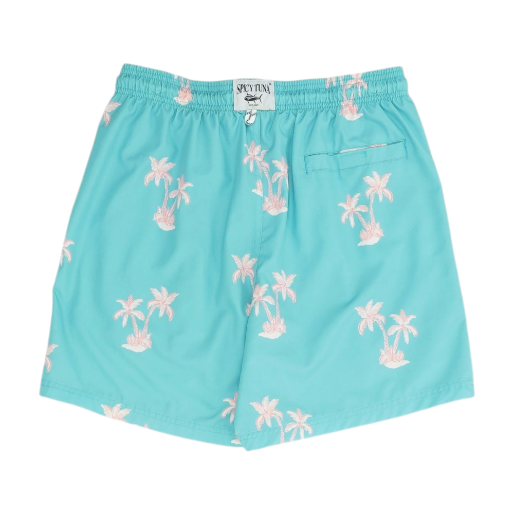 Blue Tropical Swim Bottom