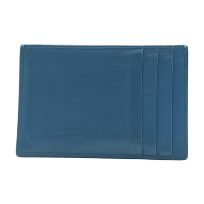 Blue Cassette Credit Card Case