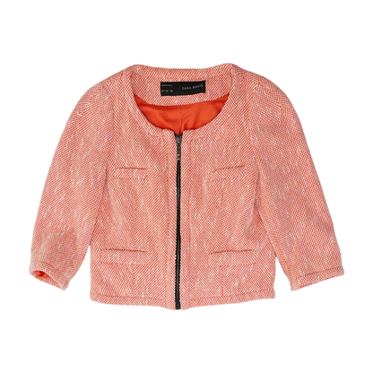 Pink Solid Blazer