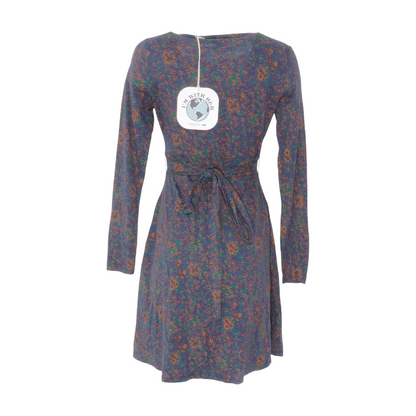 Blue Floral Mini Dress