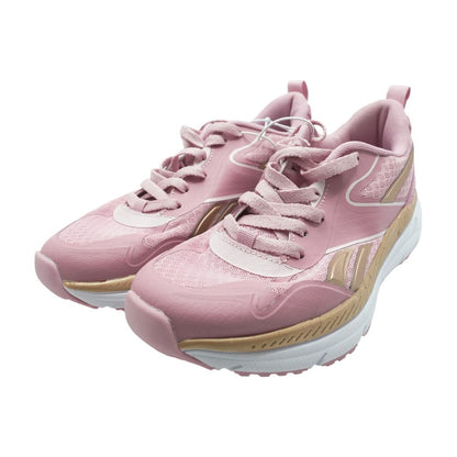 Pink Low Top Athletic Shoes