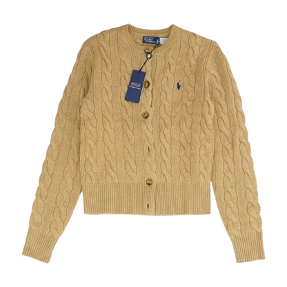 Tan Cardigan Sweater