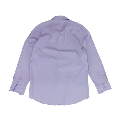 Lavender Solid Long Sleeve Button Down