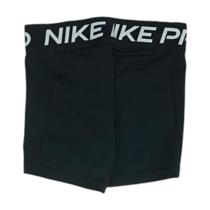 Black Solid Active Shorts