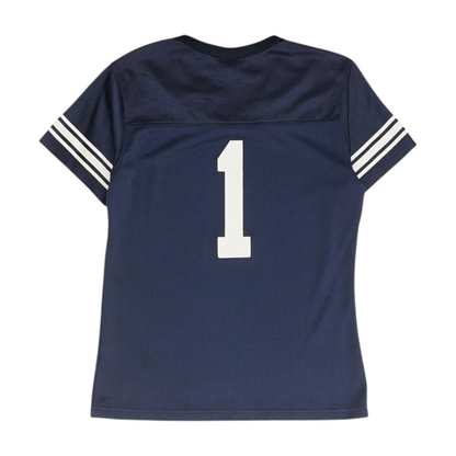 Women's Navy BYU Cougars Short Sleeve Jersey