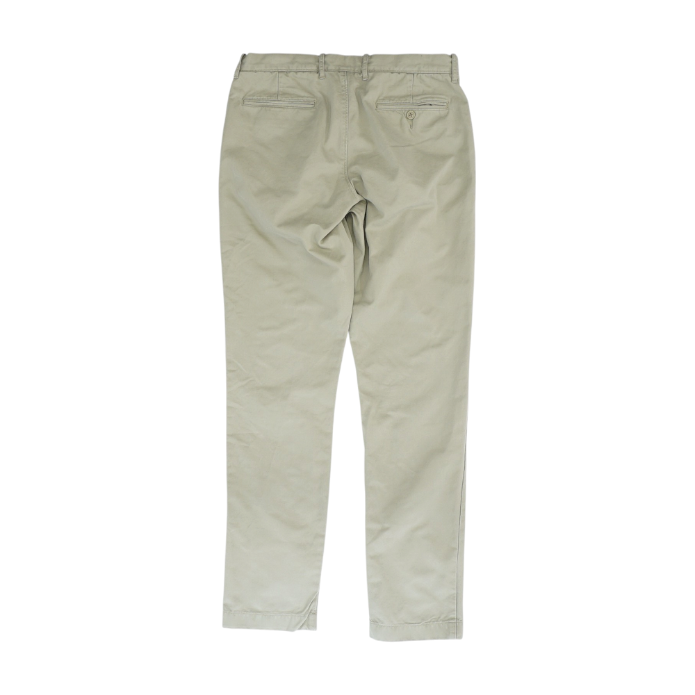 Beige Regular Pants