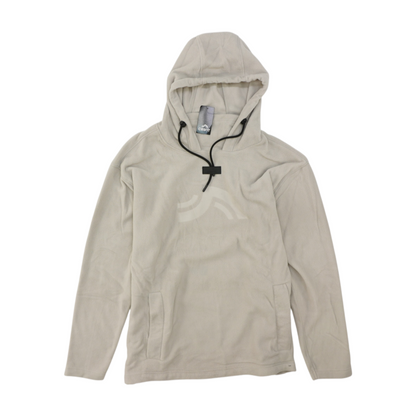 Tan Solid Hoodie Pullover