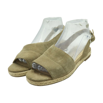 Gray Flat Sandals